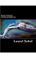 Blue Whale Lined Journal