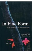 In Fine Form: The Canadian Book of Form Poetry