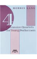 4 Percussion Quartets for Young Performers