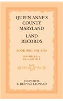 Queen Anne's County, Maryland Land Records, Book 1
