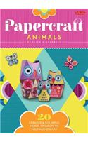 Papercraft Animals: 20 Creative & Colorful Model Projects to Fold and Display