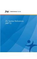 Jmp 13 Jsl Syntax Reference