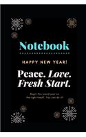 Notebook Happy New Year: Gift for Everyone