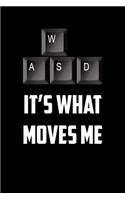 wasd It�s what moves me