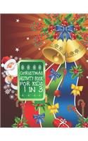 Christmas Activity Book For Kids 1 In 3