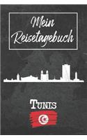 Mein Reisetagebuch Tunis: 6x9 Reise Journal I Notizbuch mit Checklisten zum Ausfüllen I Perfektes Geschenk für den Trip nach Tunis (Tunesien) für jeden Reisenden