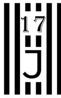 17 J Notebook: Journal Bianconeri Football Playbook Soccer Ball, la grande Juventus football coaching legend calcio italiano Cr7 110 pages (6" x 9"): la grande Juv