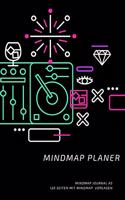 Mindmap Vorlagen Planer Journal: 120 Seiten mit Mindmap Planer Vorlagen zum visuellen Darstellen und Planen - Grafische Darstellung zur Planung und Organisation - Mindmapping zur Id