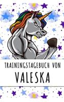 Trainingstagebuch von Valeska