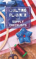 Quilting Planner and Supply Checklists