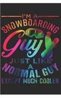 Snowboard Notizbuch