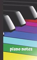 piano notes