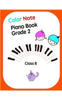 Color Note Piano Book Grade2 Class B