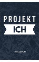 Projekt Ich: Persönlichkeit Notizbuch A5 Kariert - Geschäftsleute Heft - Business Notizheft 120 Seiten KARO - Inspiration Notizblock Entrepreneur Motiv - Selbsts