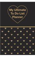 My Ultimate To Do List Planner