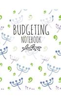 Budgeting Notebook: Cute Floral Design Personal Money Management with Income List, Monthly Expense Categories, Weekly Expense Tracker with Monthly Bill Organizer(30 Monthly Budget Planner and Bill Tracker)