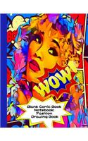 Blank Comic Book Notebook