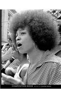 Sacred Struggle No. 40 - Angela Davis Composition Book College Ruled