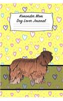 Komondor Mom Dog Lover Journal: Blank Lined Journal Notebook for Dog and Puppy Lovers