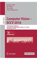 Computer Vision – ECCV 2016
