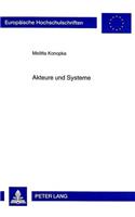 Akteure Und Systeme