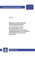 Besteuerungskonzept Fuer Holdinggesellschaften