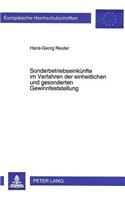 Sonderbetriebseinkuenfte Im Verfahren Der Einheitlichen Und Gesonderten Gewinnfeststellung