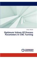 Optimum Values Of Process Parameters In CNC Turning