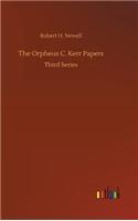 Orpheus C. Kerr Papers