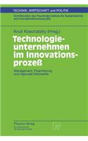 Technologieunternehmen Im Innovationsprozeß