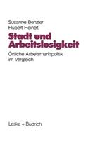 Stadt Und Arbeitslosigkeit