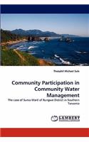 Community Participation in Community Water Management