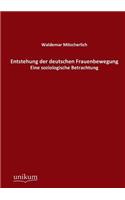 Entstehung der deutschen Frauenbewegung