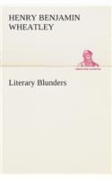 Literary Blunders