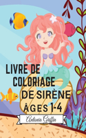 Livre de coloriage de sirenes
