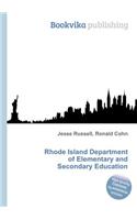 Rhode Island Department of Elementary and Secondary Education: (English)