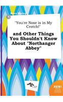 You're Nose Is in My Crotch! and Other Things You Shouldn't Know about Northanger Abbey