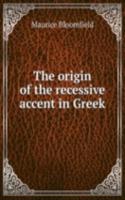 origin of the recessive accent in Greek