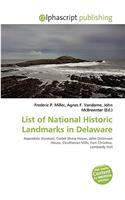 List of National Historic Landmarks in Delaware: (English)