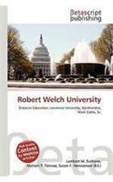Robert Welch University: (English)