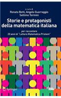 Storie E Protagonisti Della Matematica Italiana