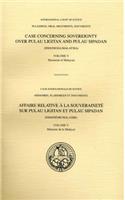 Case Concerning Sovereignty Over Pulau Ligitan and Pulau Sipadan (Indonesia/Malaysia)