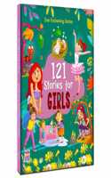 121 Stories for Girls- Illustrated Story Books for Kids and Childrens - Bedtime Moral Short Stories with Colourful Pictures in English | Hello Friend Books - Ages 3+ Years