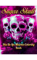 Sugar Skull Dia De Los Muertos Coloring Book