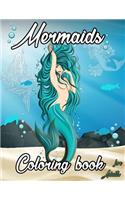 Mermaid Coloring Book for Adults