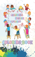 Learning English Alphabet Coloring Book