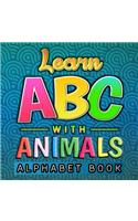 Learn ABC With Animals Alphabet Book