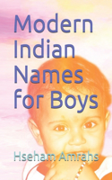 Modern Indian Names for Boys