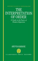 The Interpretation of Order
