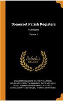 Somerset Parish Registers